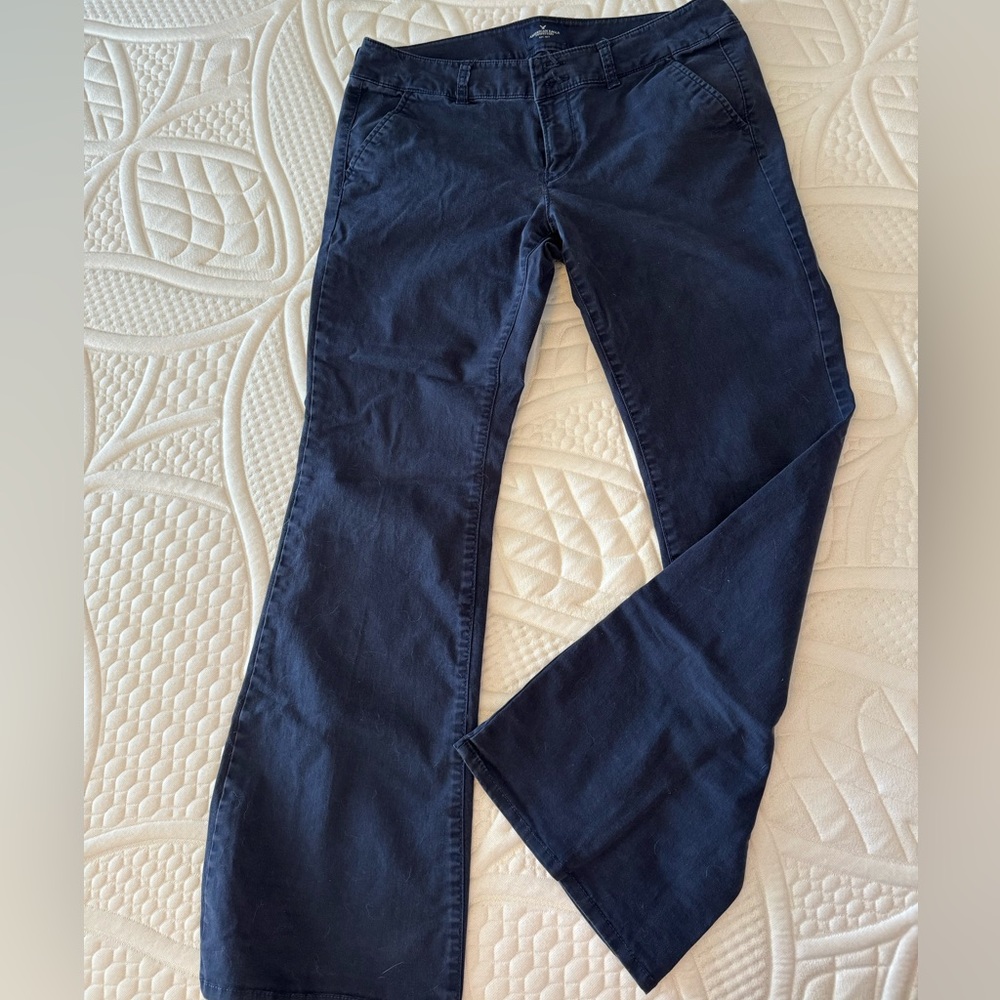 American Eagle Low Rise Bootcut Chinos